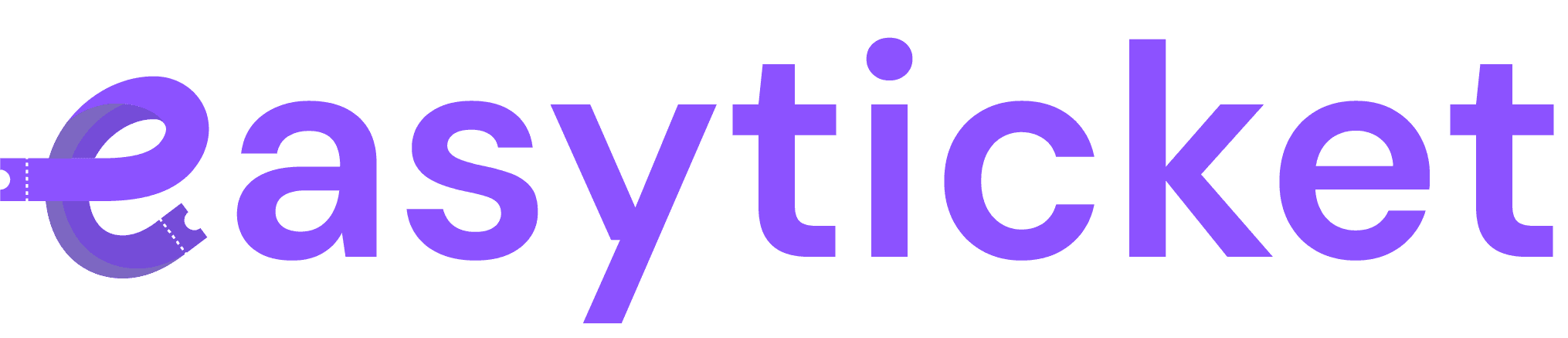 Easyticket Logo Wordmark Purple
